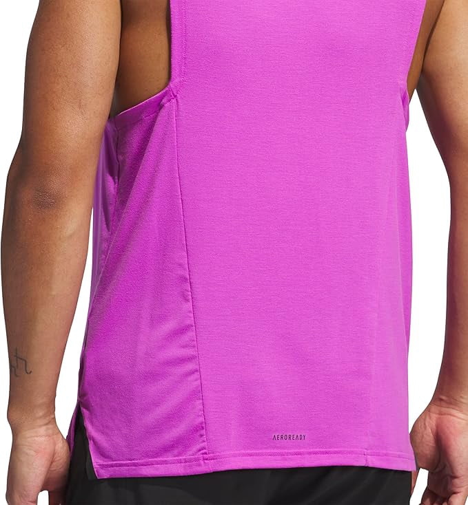 adidas Mens Sunglass Pack Tank Top (Purple Burst, Large)