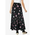 thumbnail image 2 of Woman Within Plus Size Petite Pull-On Elastic Waist Soft Maxi Skirt, 2 of 5