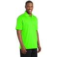 thumbnail image 4 of Sport-Tek PosiCharge RacerMesh Polo-L (Neon Green), 4 of 6