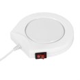thumbnail image 1 of HLONK Electric Powered Cup Warmer Heater Pad Coffee Tea Milk Mug US Plug 110V White, 1 of 6