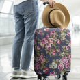 thumbnail image 2 of Pioneer Flower Floral Print Pattern Luggage Cover Fashion Suitcase Cover Baggage Covers Fit 25-28 Inch Luggage (Go Travel), 2 of 5