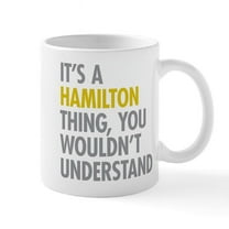 CafePress - Hamilton Thing Mugs - 11 oz Ceramic Mug - Novelty Coffee Tea Cup