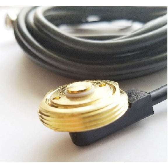 Roof Hole Antenna Mount NMO With 17' RG58 And Assembled PL259 Connector. For Mobile Radio Antenna. TRAM 1250
