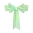 thumbnail image 2 of Modern Concise Wedding Bow Ribbon Notie Chair Back Flower Home Holiday Decor Hotel Restaurant Ribbon, 2 of 6