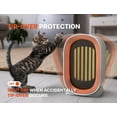 thumbnail image 4 of Portable Electric Space Heater Ceramic Space Heater for Indoor Use  Overheat Protection  Tip-Over Protection  Low Noise Heating  Safe Electric PTC Ceramic Heater Fan for Office Home Room, 4 of 5