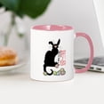 thumbnail image 3 of CafePress - Happy Easter Le Chat Noir Mugs - 11 oz Ceramic Mug - Novelty Coffee Tea Cup, 3 of 4