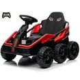 thumbnail image 1 of Voltz Toys Voiture Électrique à 6 Roues, Voiture Électrique 24V avec 4WD, Télécommande et Pneus EVA - pour Enfants de 3 à 8 Ans (24V Rouge), 1 of 8