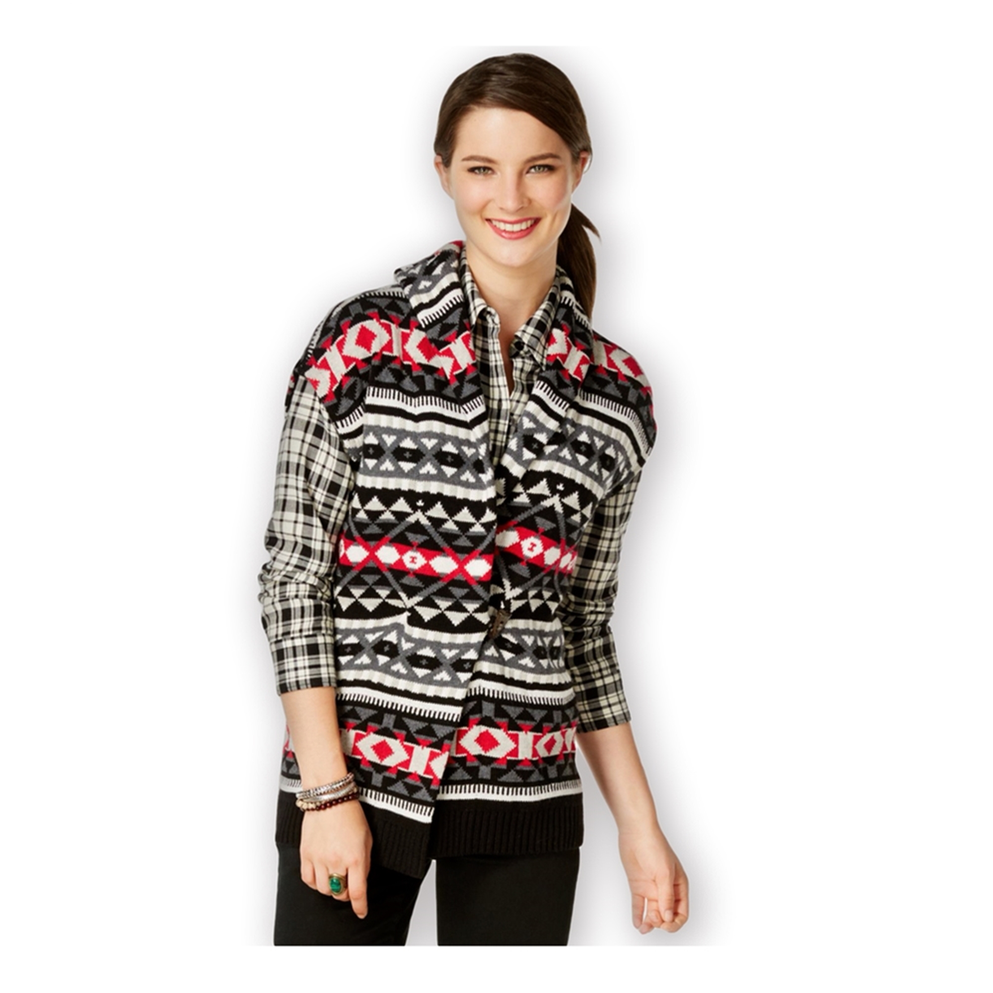 fair isle vest womens