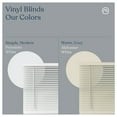MOOD Mini Blinds 36 inch blinds for windows 1" Cordless Vinyl