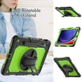 thumbnail image 4 of Case for Samsung Galaxy Tab S10 Lite/ S10 FE/ S9 FE 10.9 Inch/Tab S9 11 Inch, Heavy Duty Shockproof Protective Case with Screen Protector, 360° Rotating Stand, Hand/Shoulder Strap, 4 of 9