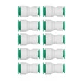 thumbnail image 3 of 10PCS Quick Connect Pipe Fittings Straight Through Reducing Water Tube Connector for Irrigation 25x20mm, 3 of 5