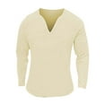 thumbnail image 3 of VJATTWR Long Sleeve Mens Shirts Casual Pullover Shirts for Men Lightweight Stripes Men Tshirts Xl, 3 of 8