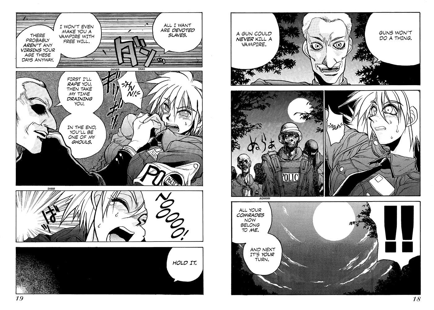 Manga Hellsing Volumes: 1, 2