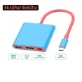 thumbnail image 5 of Portable 3-IN-1 Type-C Hub Docking Station, 4K HDMI USB 3.0 Port, 100W PD Charging, High Speed Data, 5 of 5