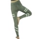 thumbnail image 3 of Mujeres Deportes Gimnasio Yoga Correr Fitness Leggings Pantalones Entrenamiento Pantalones Atléticos (Verde XL), 3 of 4