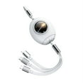 thumbnail image 1 of MesaSe Upgraded 3 in 1 USB Cable  Portable Fast Charging Cable with Type-C/Micro USB/IOS Port Connector Retractable Cable, 1 of 8