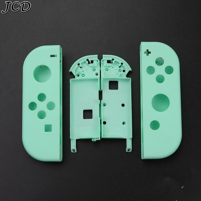 Replacement Housing Shell For Switch NS Joy-Con Console Left Right Front Back Protective Cover Middle Frame Repair Parts Light Green