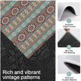 thumbnail image 3 of Boho Blue Ethnic Pattern with Star Motifs Kitchen Rugs Sets Of 3,Kitchen Runner Rugs Non Skid Washable,Decorative Kitchen Floor Mats for Kitchen,Sink,Laundry,17"x30"+ 17"x47" + 17"x59", 3 of 6