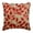 Beige & Red, variant on Cushion Cover Custom, Decorative Royal Blue Euro Shams 26x26 inch (65x65 cm), Silk European Pillow Shams, Nature & Floral, Leaf, Sequins Embellished, Modern Euro Size - Royal Song