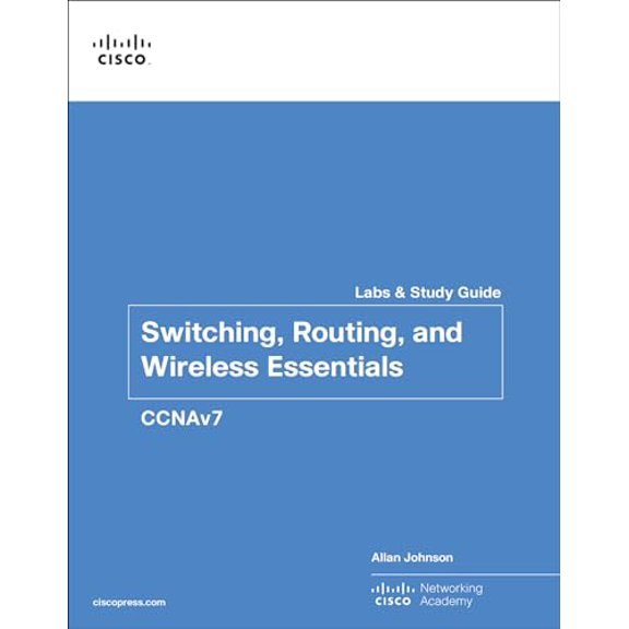Pre-Owned Switching, Routing, and Wireless Essentials Labs and Study Guide (CCNAv7) (Lab Companion) Paperback