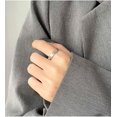 thumbnail image 2 of Precioso gato para él y para ella anillos de plata de ley S925 ajustable aniversario promesa anillo de boda sin fin amor dedo joyería para mujeres hombres, 2 of 5