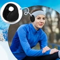 thumbnail image 6 of BlinkLLX 2 Pieces Foldable Ear Warmers Adjustable Knitted Earmuffs with Fuzzy Fleece Lining Unisex Furry Winter Earmuffs, 6 of 14