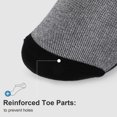 thumbnail image 5 of TSV 6 Pairs Low Cut Socks for Men Women, Soft and Non-Slip No Show Ankle Socks, 3 Colors， Xms Gifts for Women, 5 of 6