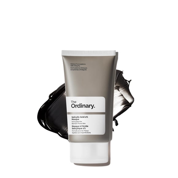 The Ordinary Salicylic Acid 2% Masque, Mascarilla Facial Anti-Imperfecciones con Ácido Salicílico — Mascarilla purificante con carbón y arcilla para piel pro