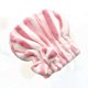 thumbnail image 3 of Gorros para secar el cabello Rayas Gorros con lazo Sombrero de absorción de agua Diadema suave Suministros de baño (rosa), 3 of 7