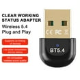 thumbnail image 2 of Bluetooth-compatible Adapter Wireless Adapter for Windows 11/10/8.1 Pc Laptop Plug Play Bluetooth-compatible 5.4 Anti-interference Adapter, 2 of 8