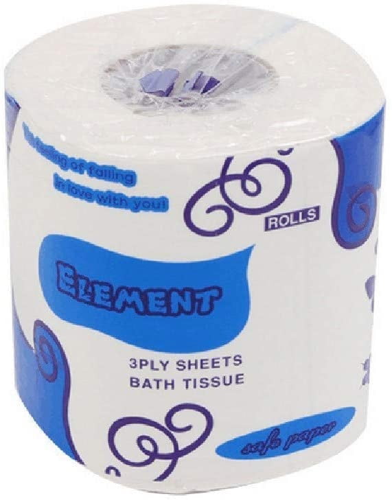 10 Rolls White Home Kitchen Toilet Tissue Soft Belloc Silky & Smooth Soft Professional Series Premium 4-Ply Toilet Paper Strong and Highly Absorbent Hand Towels for Daily Use 