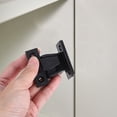thumbnail image 4 of WRITWAA 12 Pairs Of Furniture Connectors Hardware Black ABS Installation For Carpenters, 4 of 6