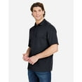 thumbnail image 2 of CORE365 CE104 Men's Market Snag Protect Mesh Polo-Black-XL, 2 of 6
