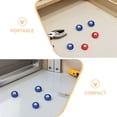 thumbnail image 3 of TEHAUX 30Pcs Replacement Curling Pucks Assorted Color Durable Steel and Plastic for Tabletop Shuffleboard Games, 3 of 8