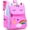 Rainbow, variant on Burufy School Backpack Girls School Bag, Lightweight Kids Backpack Durable Fashion Bookbag, Pink