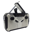 thumbnail image 2 of TOP! Solar Radio, AM/FM Portable Crank Radio Dynamo Emergency with 2500 MAh Rechargeable Battery, SOS Alarm for Camp, 2 of 4