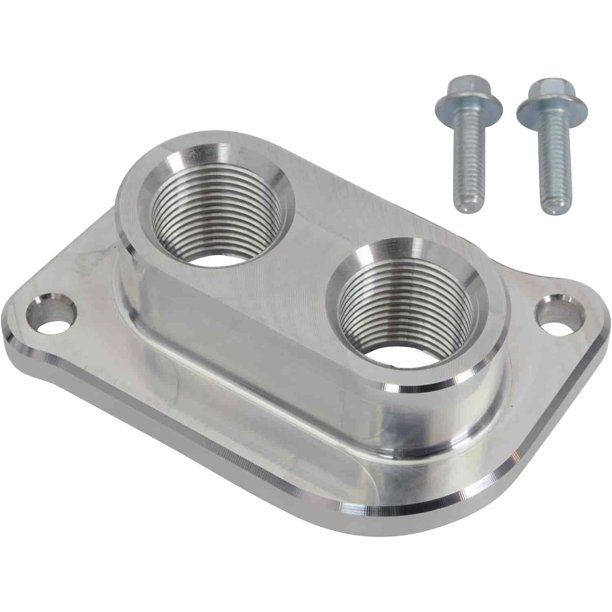 ICT Billet 551701 AN Fitting Intercooler Adapter LSA CTSV Supercharger Lid (2)