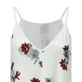 thumbnail image 2 of Frontwalk Women Slip Dress Sleeveless Summer Beach Sundress V Neck Short Mini Dresses Holiday Casual Spaghetti Straps Flowers 4XL, 2 of 5
