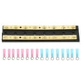 thumbnail image 2 of Independent Busbar,60A Dual Row Independent A Busbar Ground Bar Kit Streamlined Design, 2 of 14