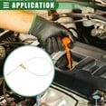 thumbnail image 3 of Unique Bargains Engine Oil Dipstick Indicator Oil Dipstick Replacement for Chevrolet Suburban 2001-2005 Yellow, 3 of 7