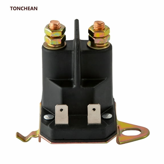 ZEPARO 12V Starter Solenoid Relay for Lawn Mower Snowmobile Golf Cart Lawn Tractor