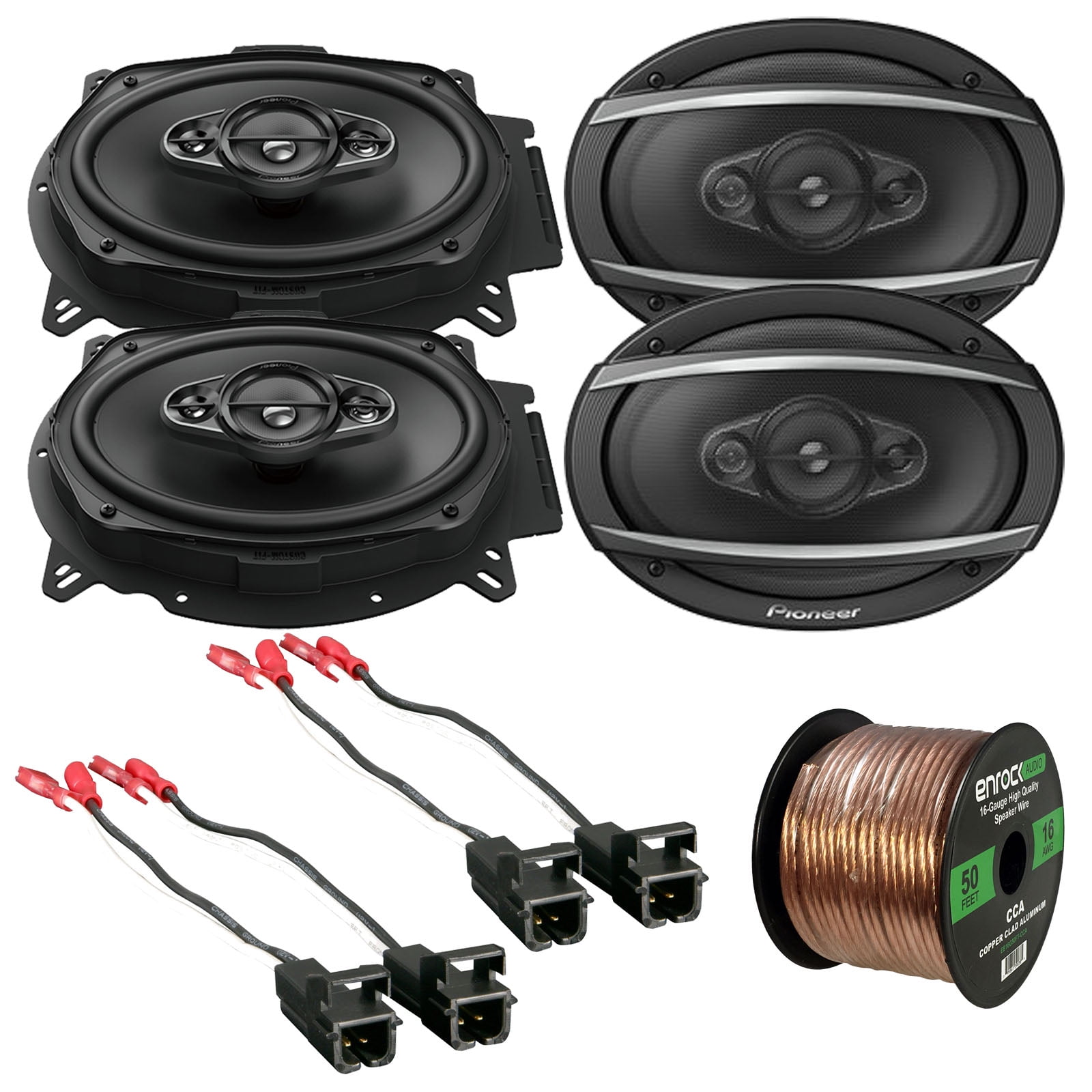2 X Pioneer TS-A6960F 6