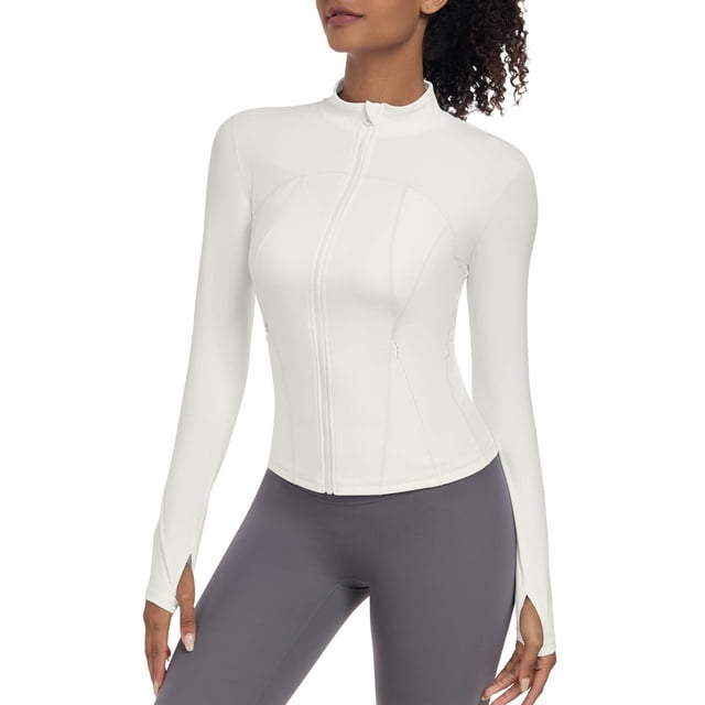 Chaqueta deportiva VUTRU para yoga ligera con cremallera para mujer