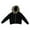Coffee, variant on Men Retro Streetwear Jacket Fuzzy Hoodie Soft Lined Zipper Up Funny Printed Long Sleeve Comfortable Casual Fit Cozy Stylish Streetwear,Black,M