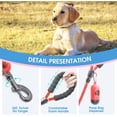 thumbnail image 3 of Reflective Traction Rope Multi-color Nylon Round Rope Large and Medium-sized Explosion-proof Dog Rope Foam Handle Traction Belt, 3 of 6