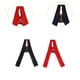 thumbnail image 5 of 2 Piezas Pinza Batería Coche 100A Pinza Cocodrilo Prensado Fuerte Accesorio Profesional Portátil Compacto Adecuado para Automóvil Camión Paneles Solares Embarcaciones Vallas Eléctricas, 5 of 9