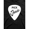 thumbnail image 4 of Kerusso Unisex Short Sleeve Casual T-Shirt, Pick Jesus, Black, 4X, 4 of 7