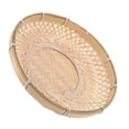 thumbnail image 5 of Bamboo Woven Basket for Decor Brown Large Capacity Household Storage Solution 12.5 x 8.5 x 4.5 inches, 5 of 5