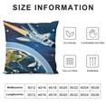 thumbnail image 5 of Qinduosi Themed Bedroom Decor, Pillow Covers Space Gifts,Space Decor for Boys Room,Universe Space Pillowcase for Sofa Bed,Space Gifts for Kids White, 5 of 5