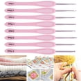 thumbnail image 2 of Crochet Hooks,8pcs Crochet Hooks Sewing Sewing Needles Sweater Weaving Tools World-Class Design, 2 of 14